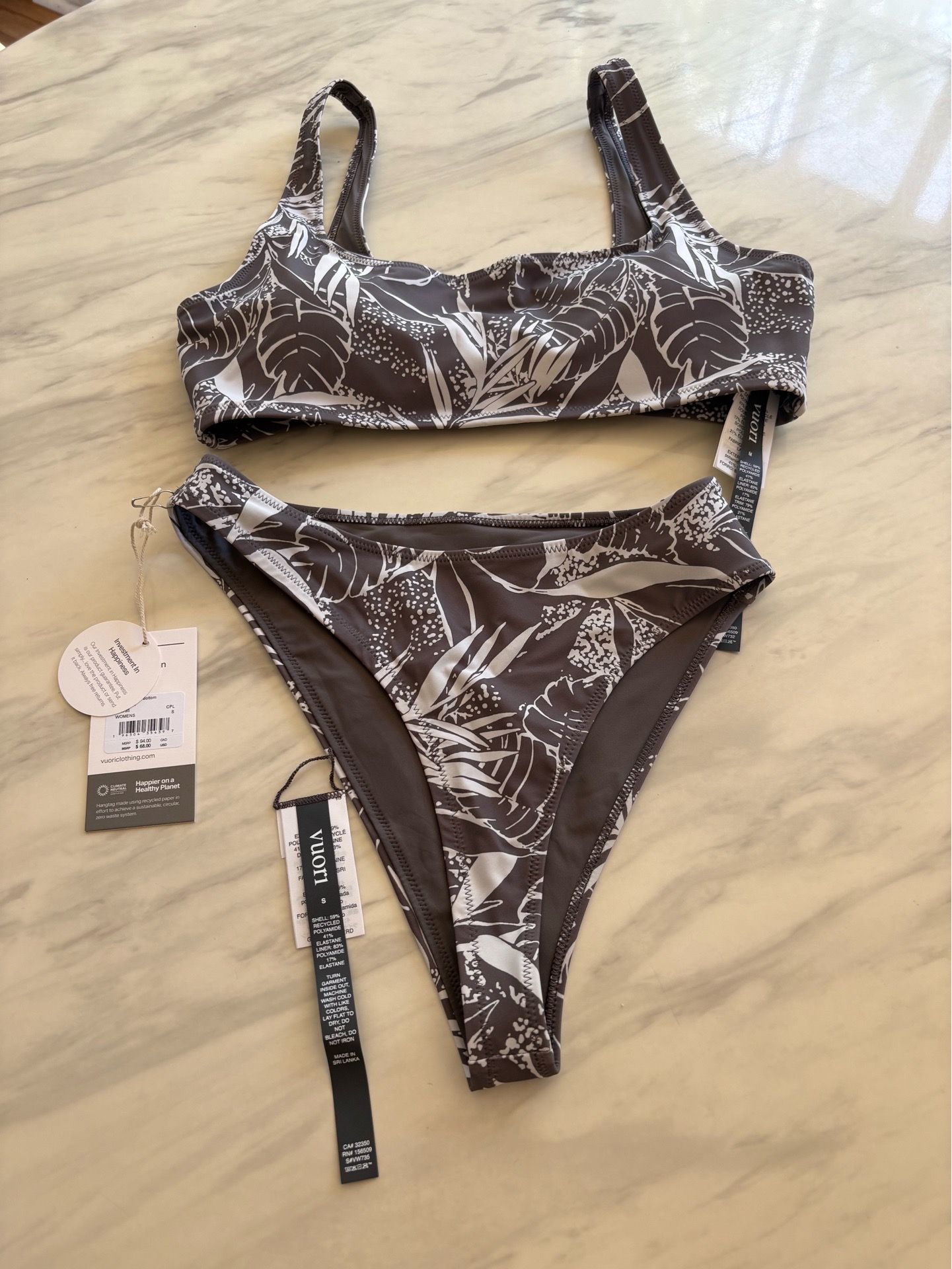 Vuori Classic Bikini Chia Palm