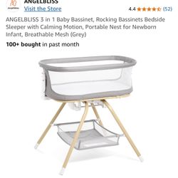 Angel Bliss 3 In 2 Baby Basinet 