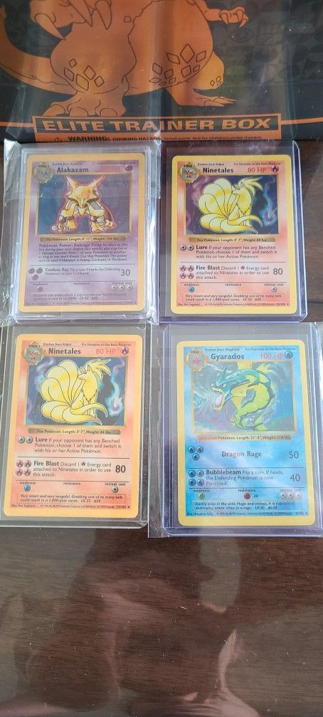 Pokemon Cards:Shadowless pokemon Cards Collectibles & Art