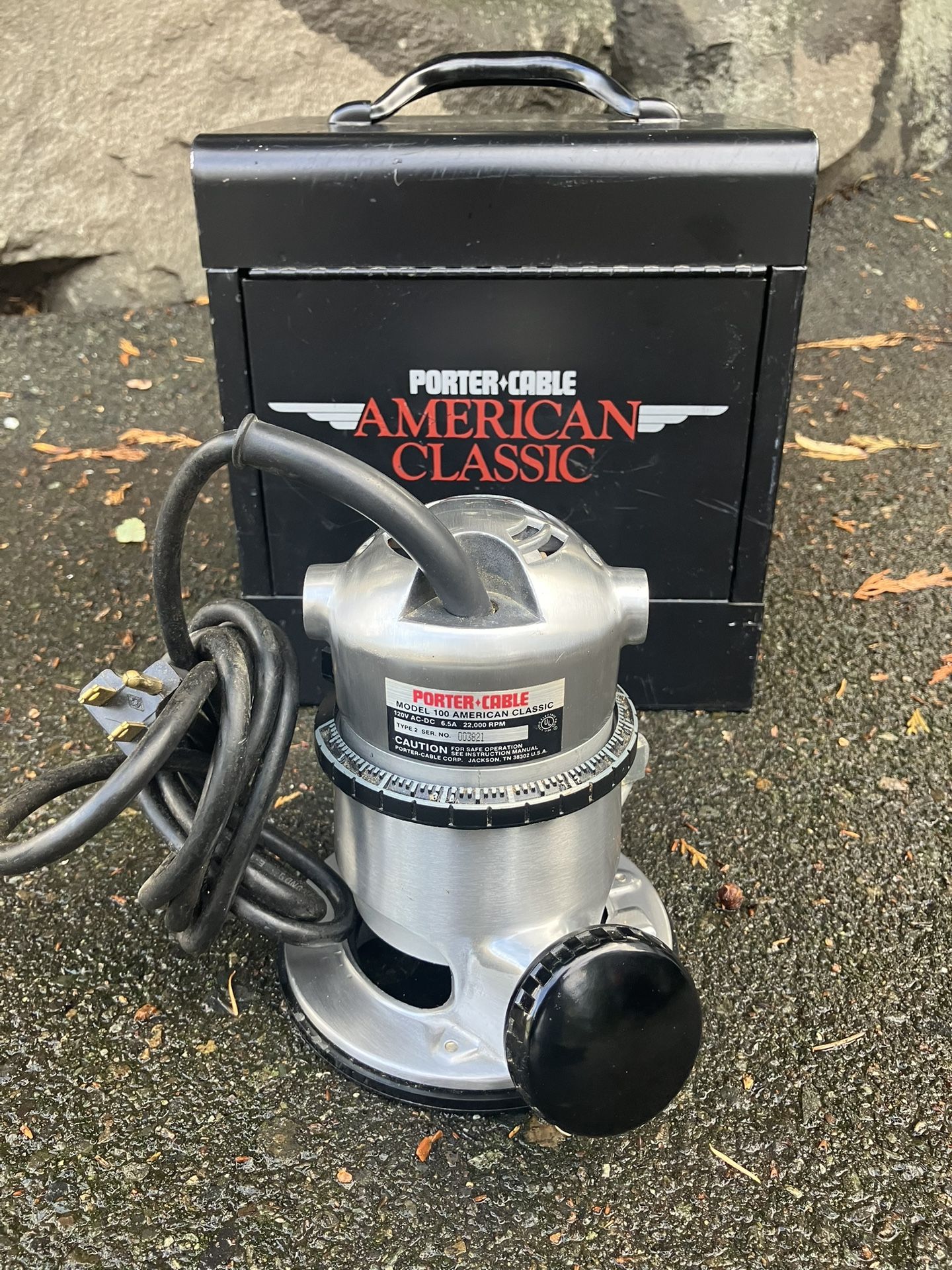 Porter Cable Router - Model 100 American Classic