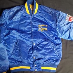Vintage Los Angeles Rams Starter Satin Jacket 