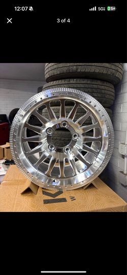 Tundra wheels and tires 17” 5x150 bead locks
