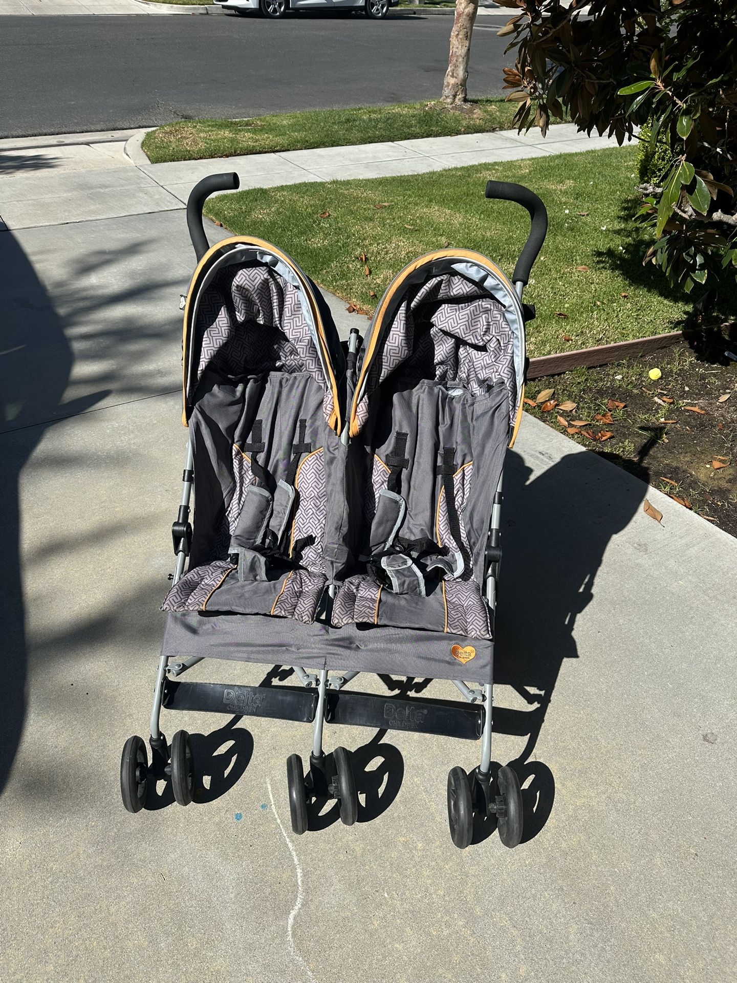 Delta Double Umbrella Stroller