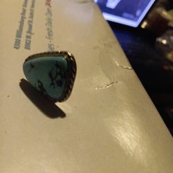 Vintage Navaho Turquoise Ring