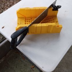 Miter Box & Saw