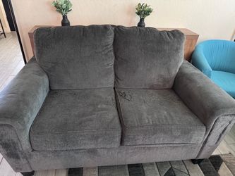 Gray Fabric couches 3 piece