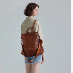 Anti-theft backpack ( small strap and hanging keychain not included)