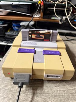 Super Nintendo SNES Console