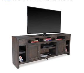 Del Mar 84" TV Console, Brushed Manitou