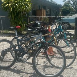 CANNONDALE, JAMIS [2], SCHWINN [2] $75 EACH