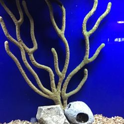 Artificial Coral Yellow 24inchs