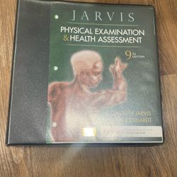 Jarvis Physical Examination & Health Assessment 9th edition