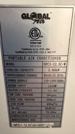 Portable air conditioner