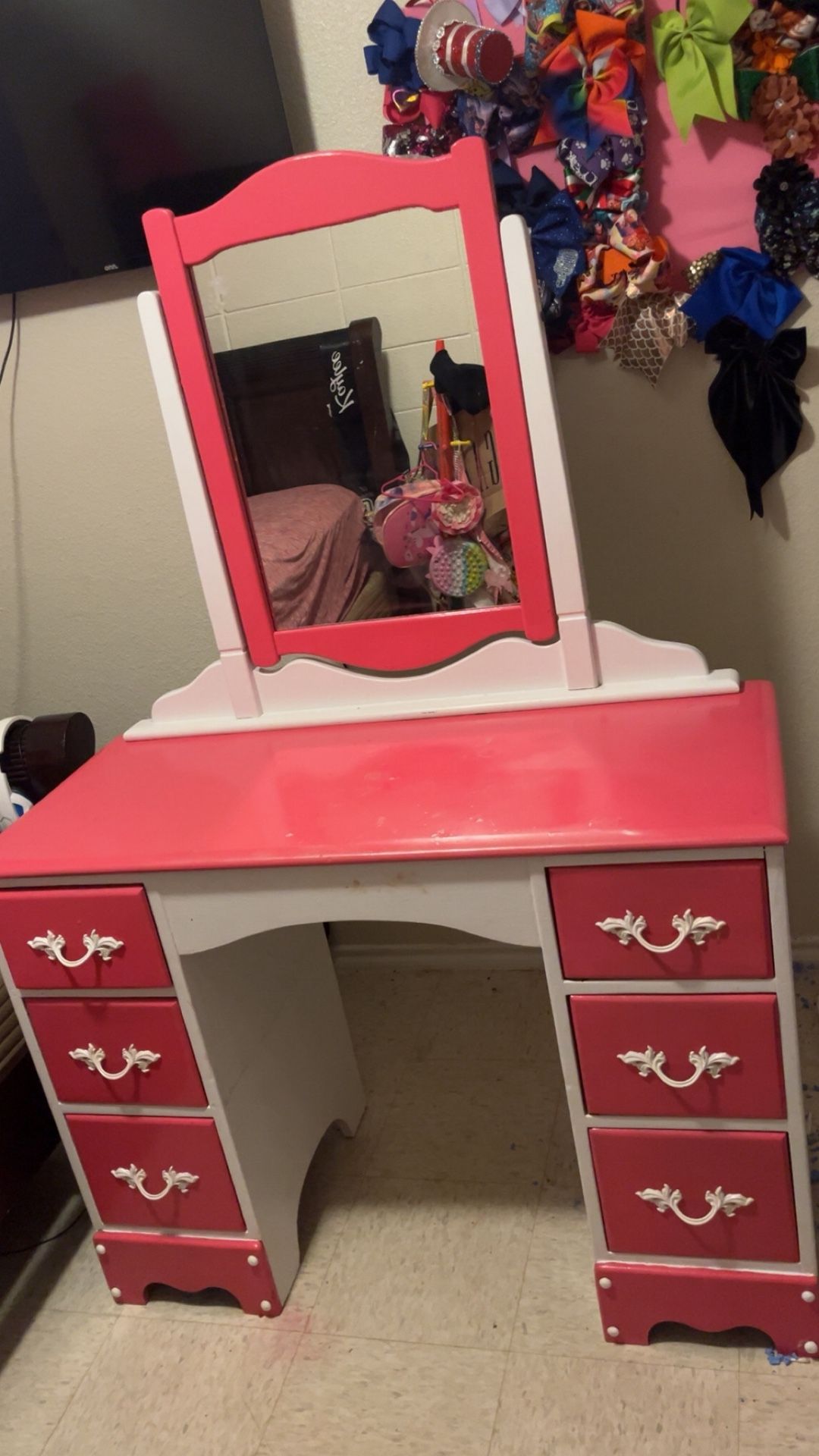 Pink Vanity