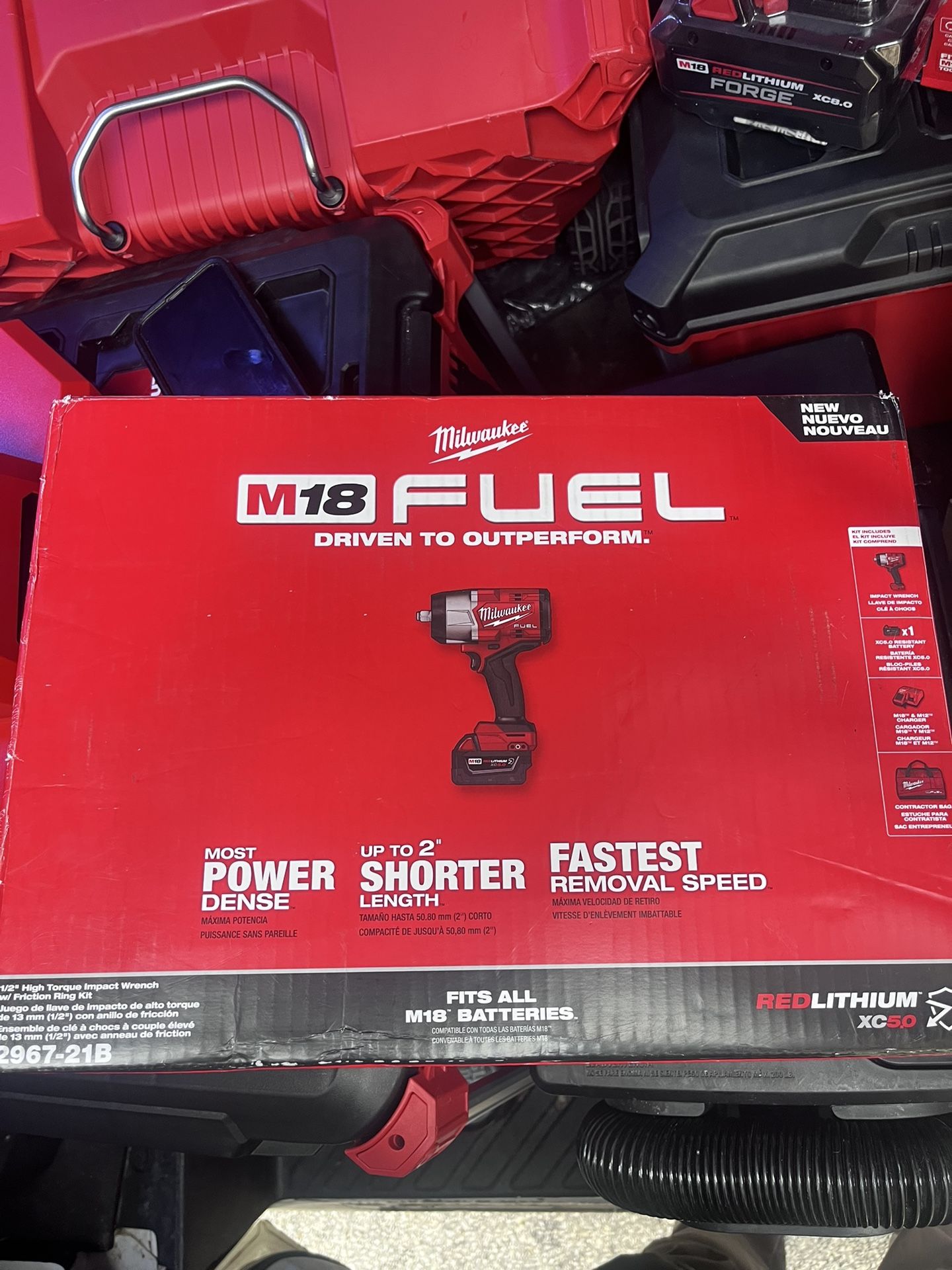M18 Fuel 1/2 Impact Set