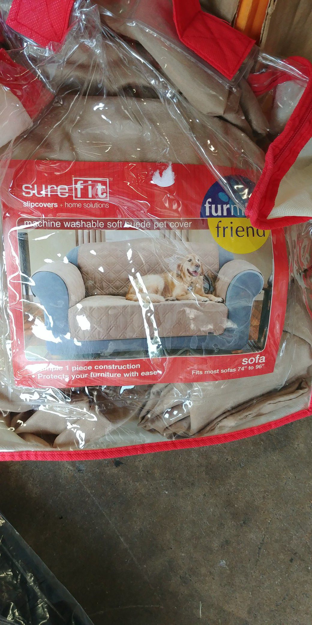 Dog couch cover