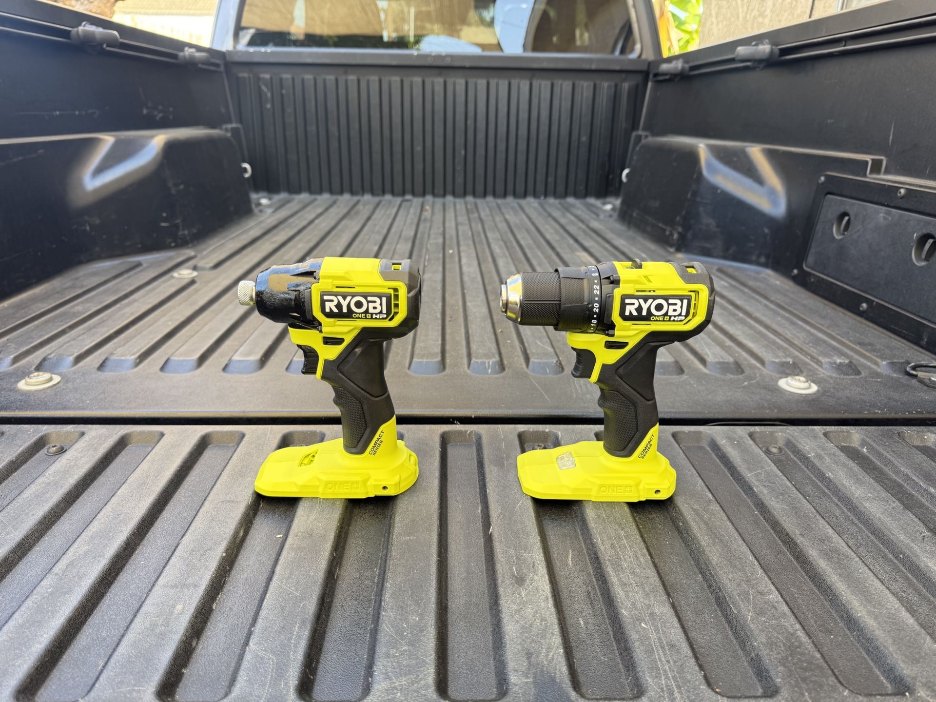 RYOBI ONE+ HP 18V Brushless Cordless Compact 1/2 in. Drill Driver & Impact Driver