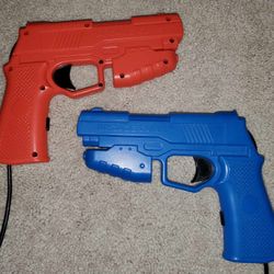 Pair of Aimtrak Light Guns (non Recoil) 