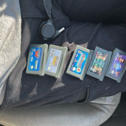 gameboy games with case and charger