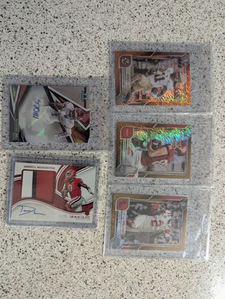 College Football Card Lot
