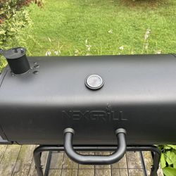 Nexgrill  Charcoal Barrel Grill + FREE Cover & Utensils – Great Condition