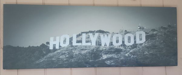 Hollywood Canvas Wall Art