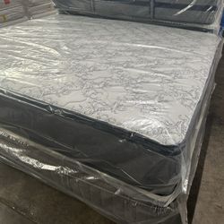 New Queen  Pillow Top Mattress  - Delivery Available 