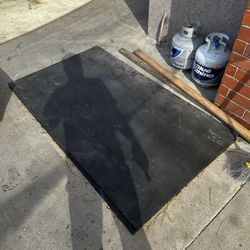 2 Thick Rubber Gym Mats