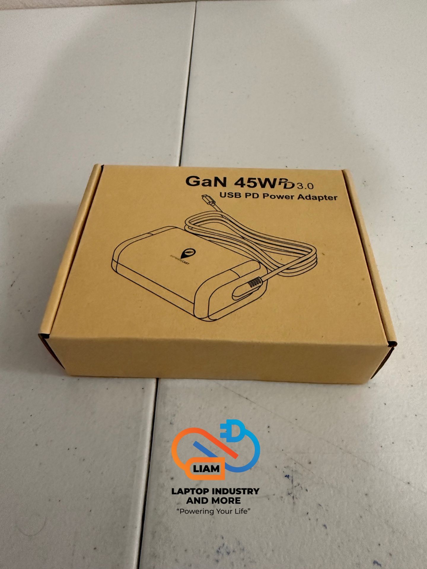 Flash Sale! Power adapter GaN 45W USB C fast charging