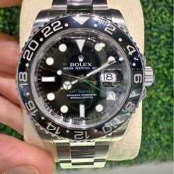 Rolex 40mm GMT Master II Green
Arrow Mens Rolex