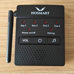 Supplemental Hosmart Driveway Alarm Motion Detectors Receiver (1 Receiver only)
