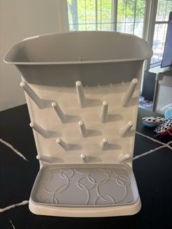 Baby Bottle Drying Rack – Countertop Bottle & Pump Parts Organizer