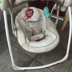 Comfort harmony portable swing