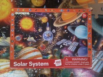 3/$10 🌟 Quokka Colorful Space Solar System 100 Piece Puzzle