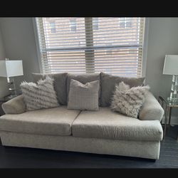 Tan Sofa 