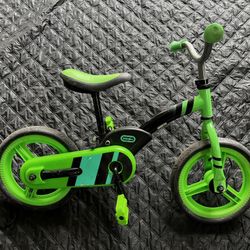 Little Tikes Green Balance And Pedal Bike Two in One for Sale in