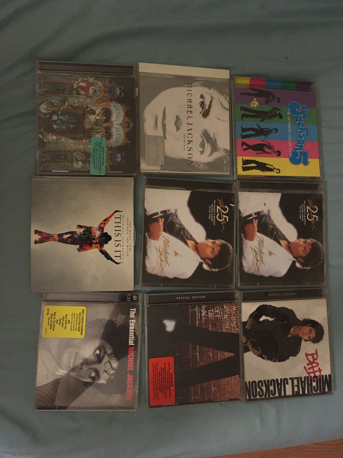 Michael Jackson CD bundle