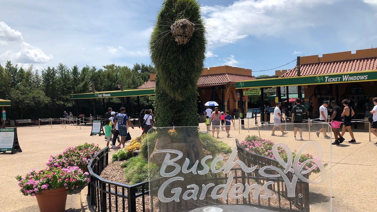 Parque Tematico De Busch Gardens 