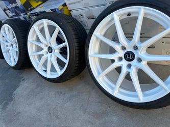 New 18” mst rims/tires
