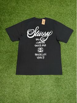 Black World Tour Stussy Tee