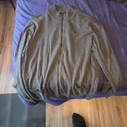 Grey Cotton Fleece