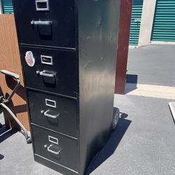 Black HON Filing Cabinet! 