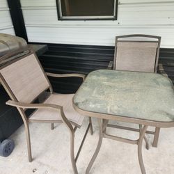 3 Piece Patio Furniture Set 