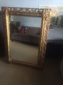 Antique mirror