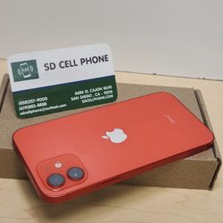 iPhone 12 64 GB Red Unlocked For Any Carrier 