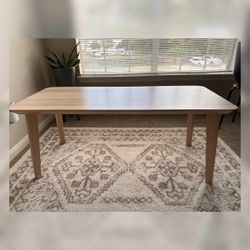 IKEA LISABO Coffee Table – Ash Wood, Excellent Condition