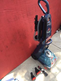 Like new Bissell carpet cleaner model 9200 H with all attachments
