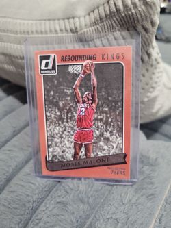 Moses Malone Donruss Rebound kings basketball card