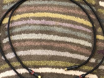 Rega by Klotz RCA Cables; Pair