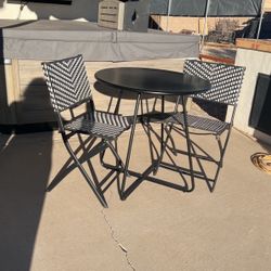 World Market Bistro Table Stylwell Chairs 